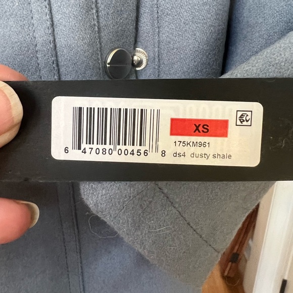 NWT Kenneth Cole new you're wool blend coat XS - Picture 3 of 3